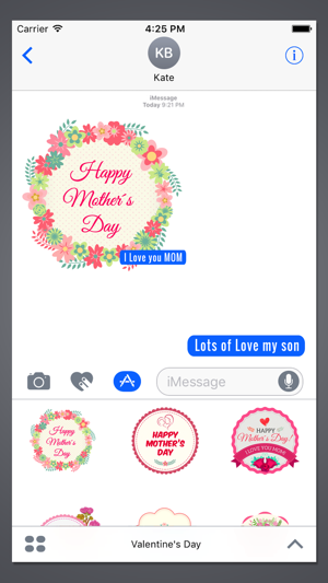 Happy Mother's day stickers for iMessage(圖3)-速報App