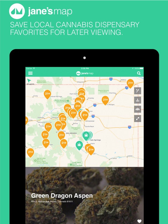 jane's map - find and rate cannabis dispensaries screenshot-4