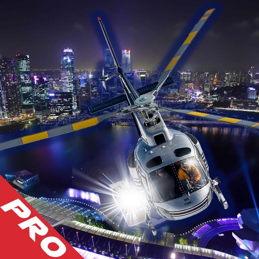 An incredible Battle Helicopter PRO : Blue Sky iOS App