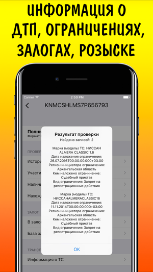 VIN code auto check ГИБДД ФССП ФНП РСА(圖4)-速報App