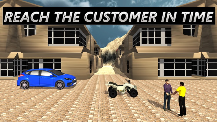 Quad Bike Cargo Delivery & Stunt Driver Simulator