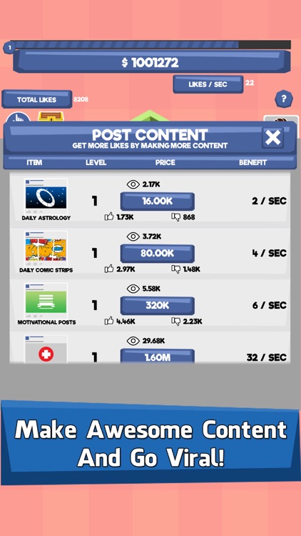 Social Tycoon - Idle Fun Clicker & Money Tap Games