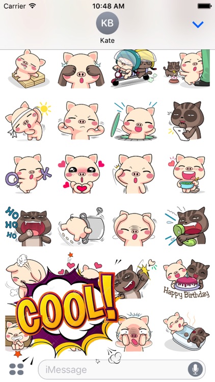 Pig and Cat Lovely Friend screenshot-3