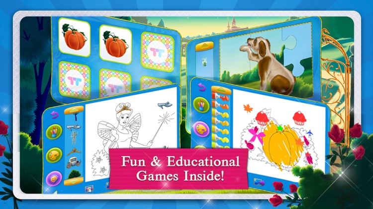 Cinderella Fairy Tale Dress Up and Storybook HD screenshot-3