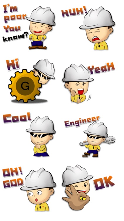 Builder Stickers