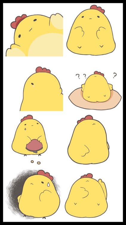 Fat Chicken Stickers