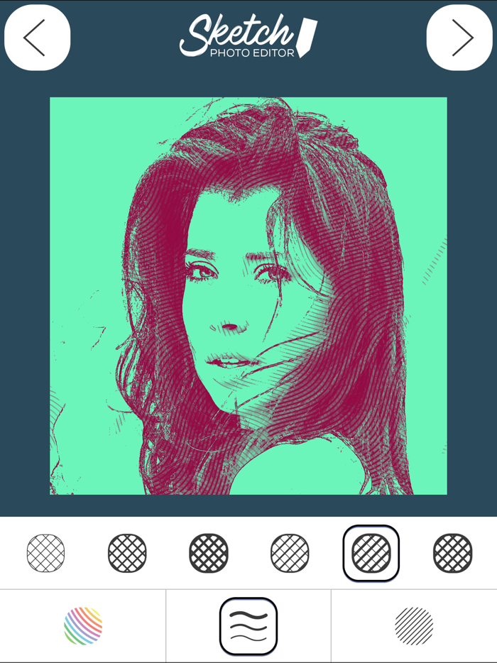 素描照片编辑铅笔画色彩效果