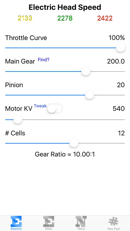 RC Heli Calc