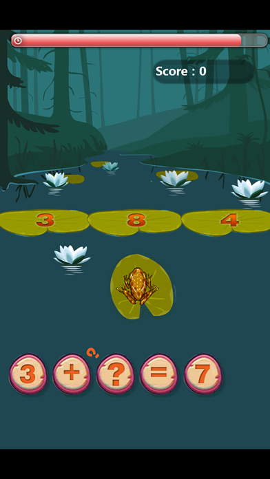 Froggy Jump - The classic children's  mathem screenshot 3