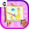 Animal Kids Coloring Book