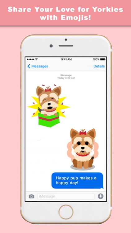 YorkieLoveMoji - Stickers & Keyboard for Yorkies