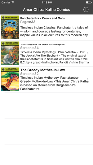 Panchatantra Digest -  Amar Chitra Katha Comics(圖1)-速報App