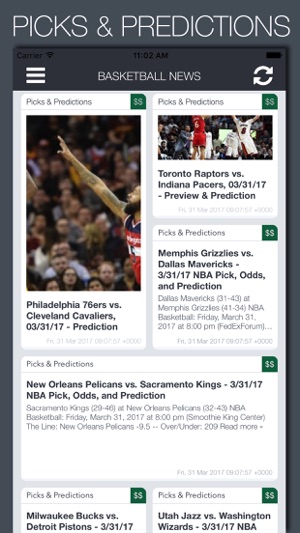 Live Basketball News & Predictions(圖3)-速報App