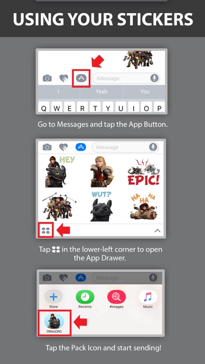 How To Train Your Dragon Stickers screenshot-4