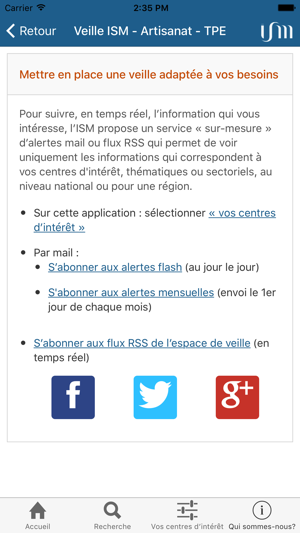 Veille ISM -  Actualité artisanat(圖5)-速報App