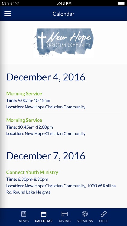 New Hope Round Lake - Round Lake Heights, IL screenshot-3