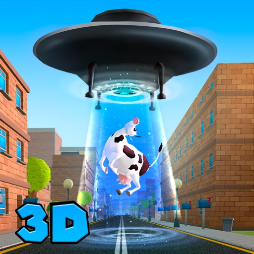 Cartoon Aliens Invasion: UFO Swarm Simulator Full