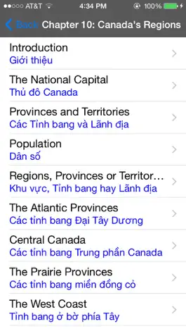 Game screenshot English-Vietnamese Citizenship apk