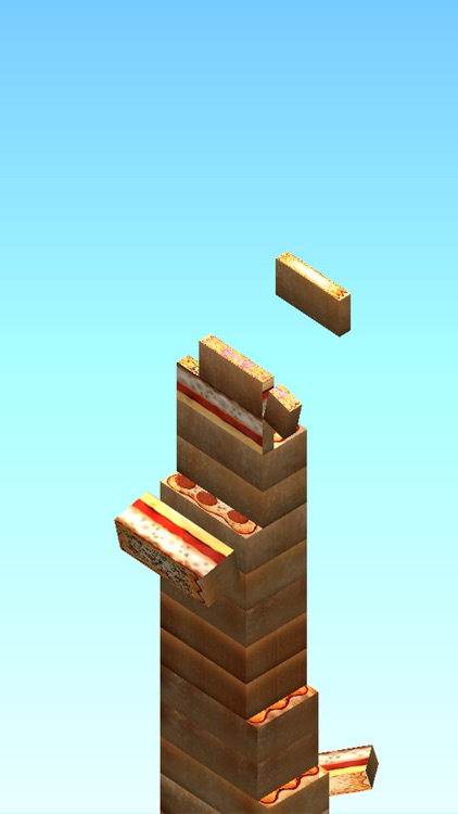 Pizza Stack Tower - Endless Pizza Block Stacking