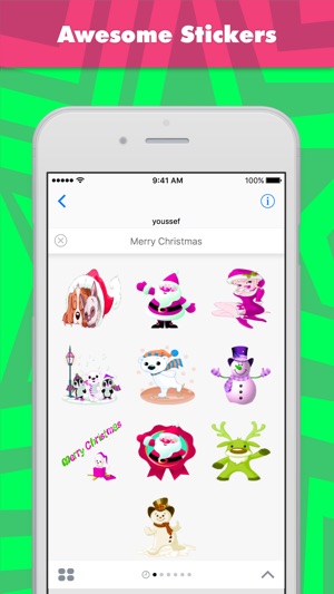 Merry Christmas stickers by youssefyou(圖1)-速報App