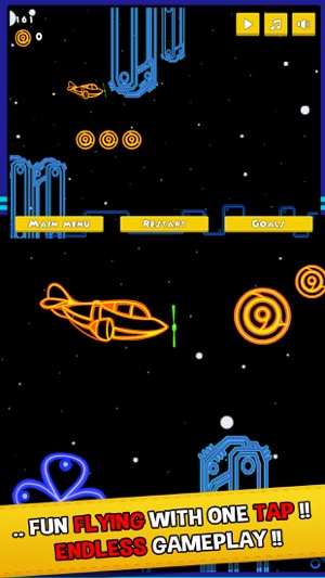 Neon Horizon Drive - Fun airplane flying games(圖1)-速報App