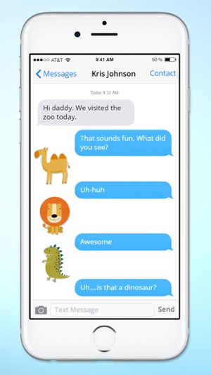 Zoo Visit Cute Animals Sticker Pack(圖2)-速報App