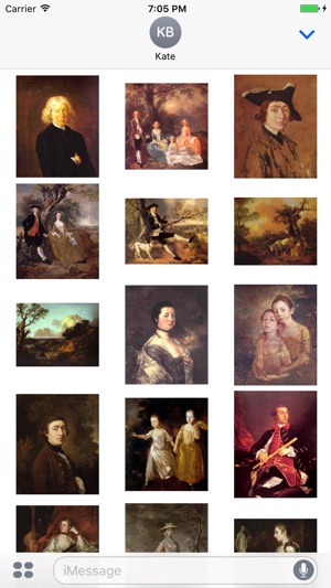 Thomas Gainsborough Artworks Stickers(圖2)-速報App