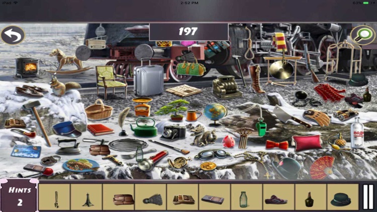 Free Hidden Objects:Winter Crime Mania