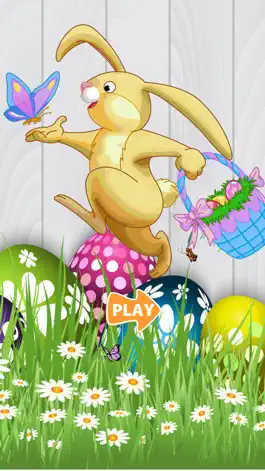 Game screenshot Easter Eggs bunny paint game for kids mod apk