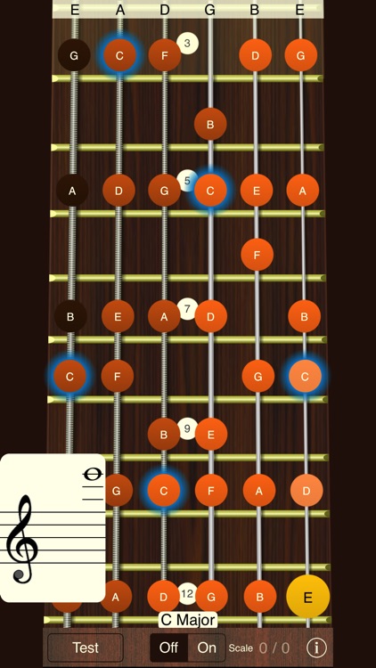 Guitar Sight Reading Trainer