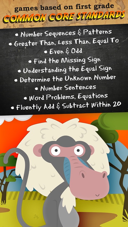 Animal Math 1st Grade Math screenshot-3