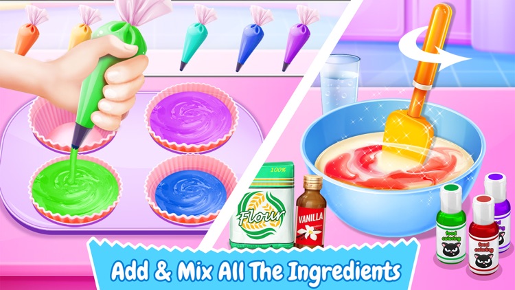 Cupcake Maker! Sweet Food Cooking Dessert Games