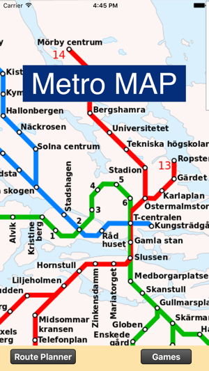 Stockholm Metro - map and route planner(圖2)-速報App