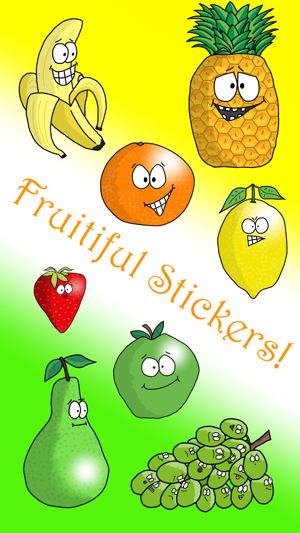 Fruitiful Fruit Stickers