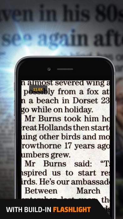 Magnifying Glass Pro- Magnifier with Flashlight Screenshot 4