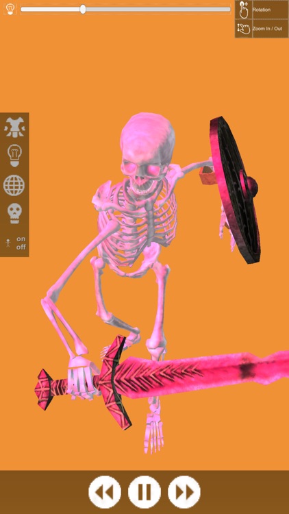3D Pose Drawing : Fantasy Skeleton Warrior