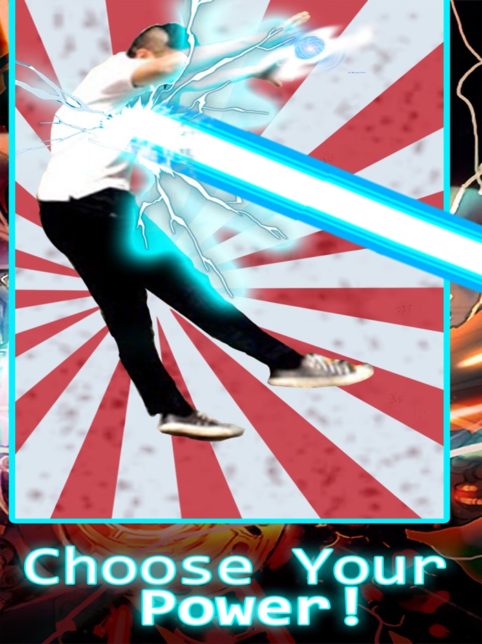 Super Power Anime Superhero FX Effect Photo Editor