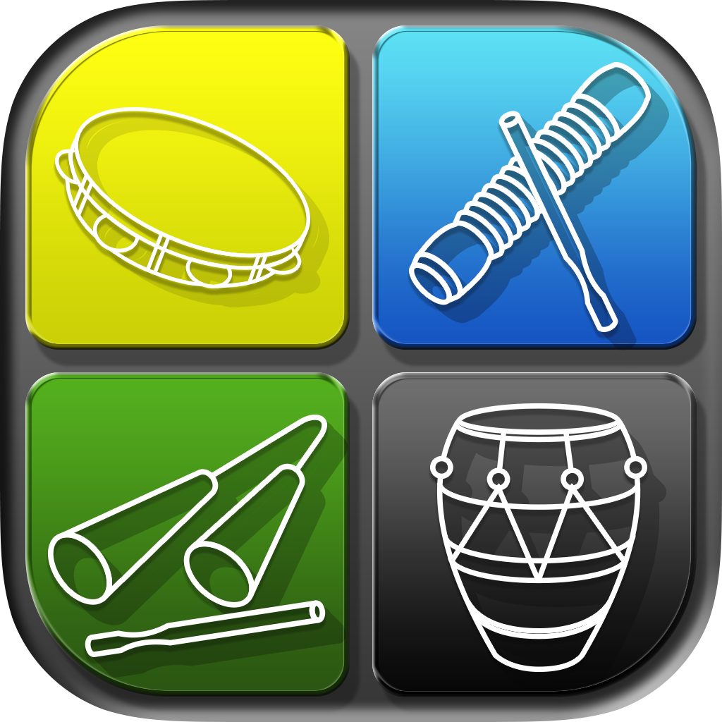 Capoeira Rhythm Trainer - beautiful Brazilian dance drum beatmaker App Icon