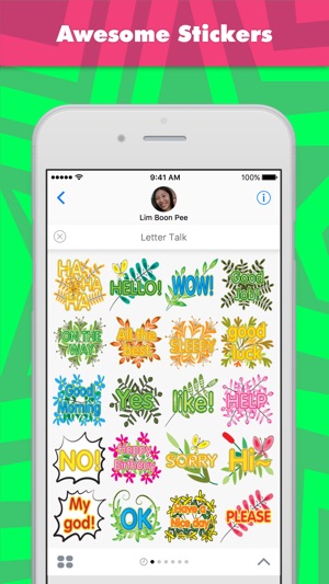 Letter Talk stickers by wenpei(圖1)-速報App