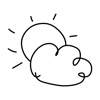 Weather stickers for iMessage - funny photo emoji