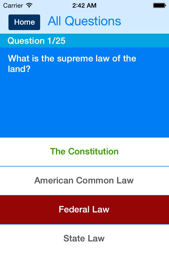 US Citizenship Test Prep 2018 screenshot 3