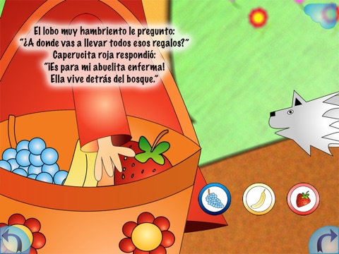 Little Red Riding Hood * Multi-lingual Stories screenshot 3