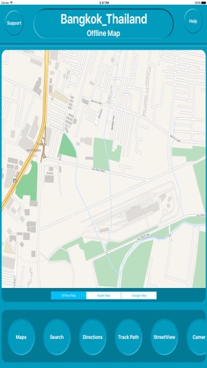 Bangkok Thailand Offline Map Navigation 