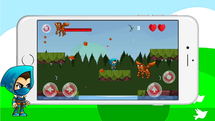 Super Ninja Running And Jump Adventure screenshot-3