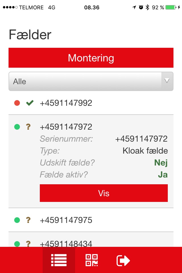 Ratélcom - Data processing screenshot 3