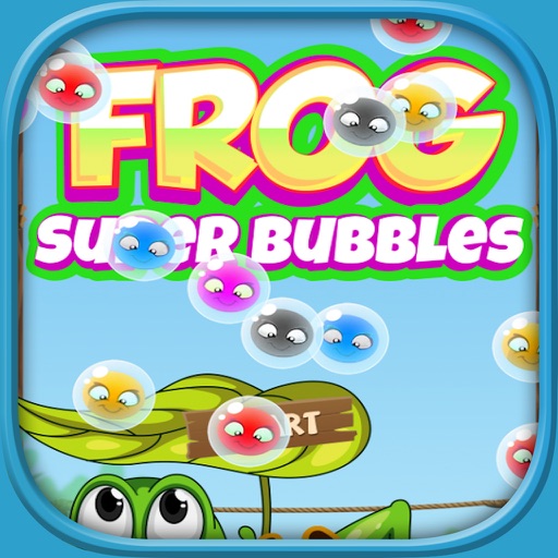 Frog Super Bubbles iOS App