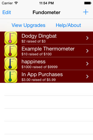 Fundometer - Track Your Saving screenshot 2