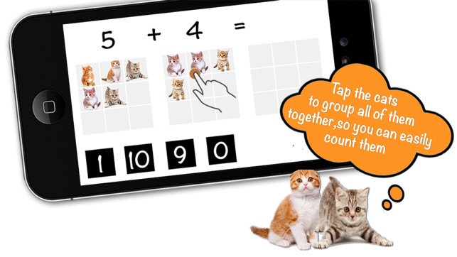 Kids math - with fun animals(圖2)-速報App