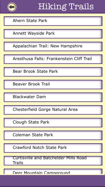 New Hampshire Campgrounds And Hiking Trails screenshot-3