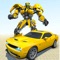 Extinction Robot car transformation Game is an endless car bot city battle that encloses the furious battle between enemy robots, car and spaceships